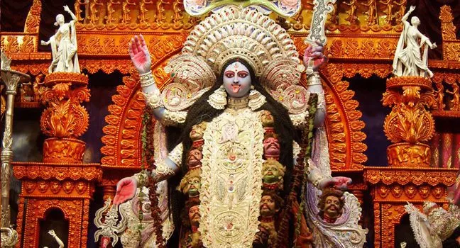 Kerala temple Kali puja