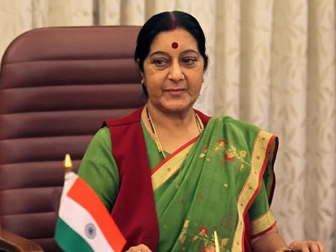 Sushma Swaraj Picture By: Telugu Mirchi