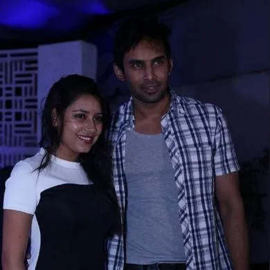 Pratyusha Banerjee with boyfriend Rahul Singh