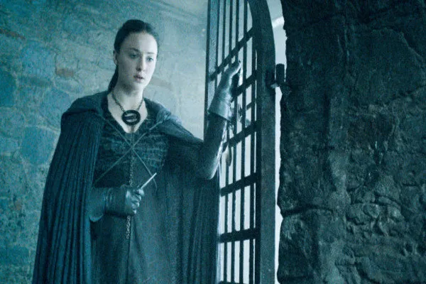 Sansa Stark, played by Sophie Turner