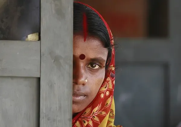 Rural woman in India