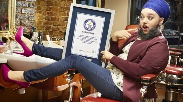 Harnaam Kaur in Guinness World Records