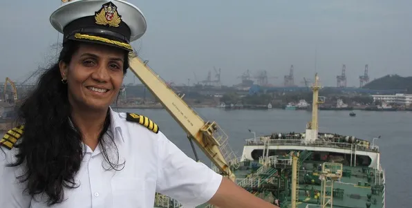India's first female Merchant Navy captain gets bravery award - SheThePeople TV