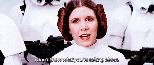Carrie Fisher gif