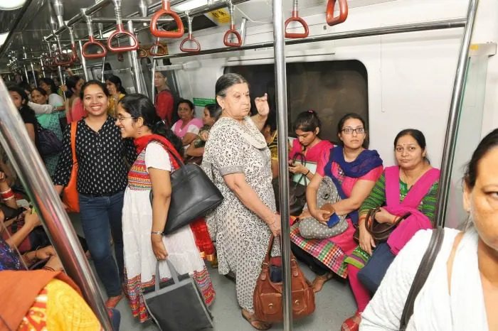 Delhi metro women’s day
