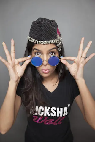 Anisha Dixit in her Rickshawali avatar