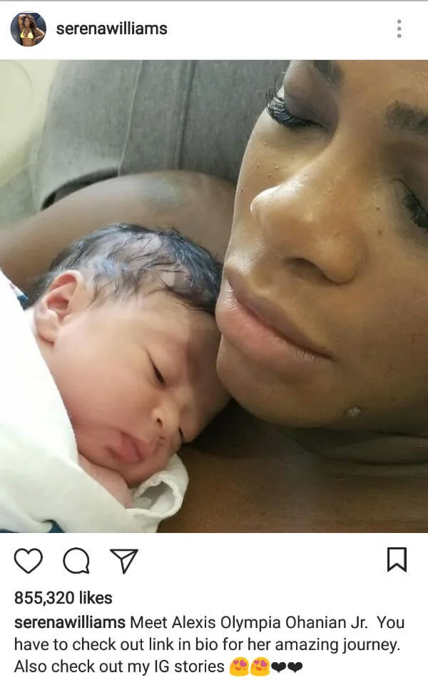 Serena Williams Baby
