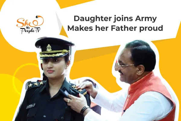 Former CM Daughter Joins Army