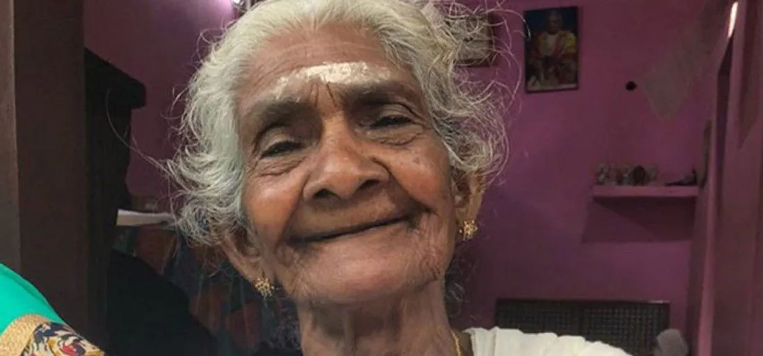 Kerala Topper Granny Operate Computer