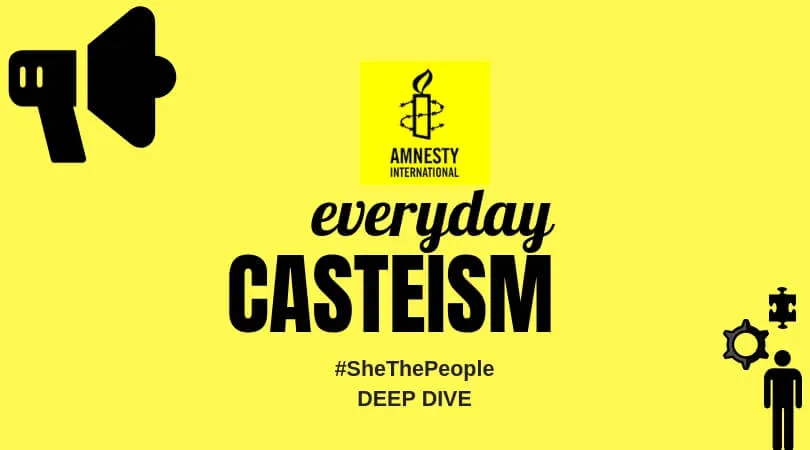 Amnesty International Discrimination India