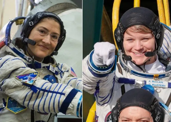 women Spacewalk NASA, Anne McClain