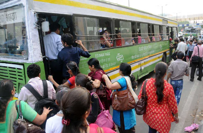 Rise Women Commuters Delhi
