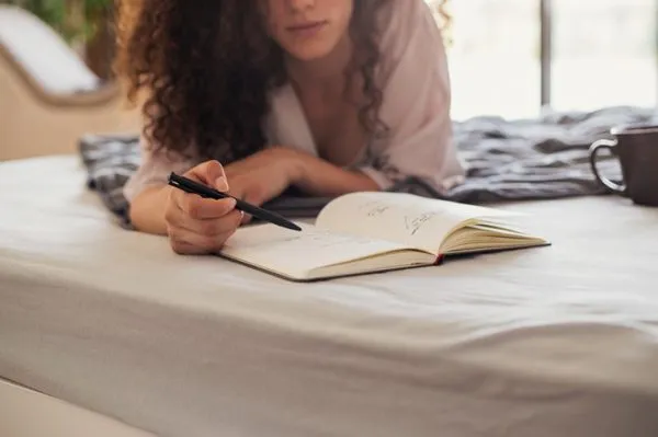 Woman Writes Letter, Dear Diary, Journaling fosters growth
