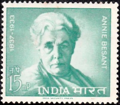 Annie-Besant-India-Stamp-1963