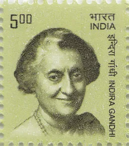 Indira Gandhi Stamp