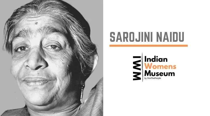 Sarojini Naidu Indian Female Freedom Fighters