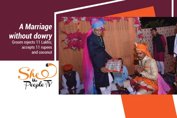 rejects dowry