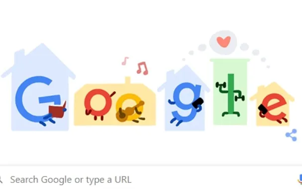 Google Doodle highlights precautions against coronavirus