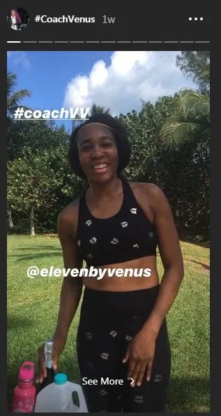 Venus Williams workouts