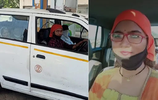 Vidya Shelke taxi