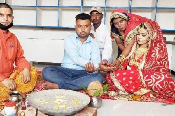 Muslim Couple performs Kanyadaan
