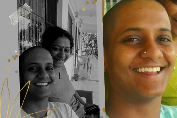 women shave heads india