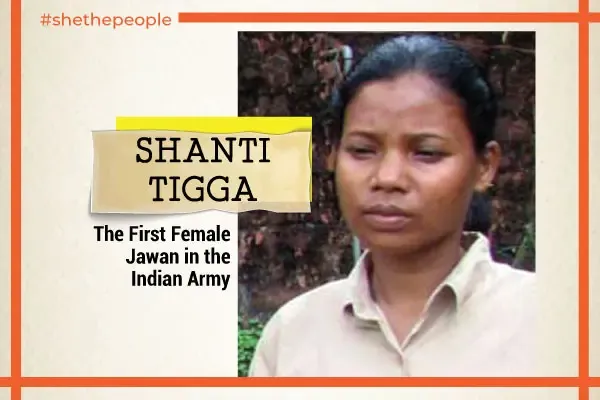 shanti tigga indian women in army