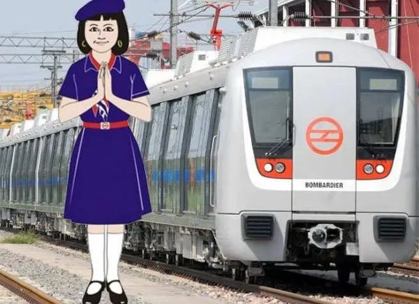 Delhi Metro Mascot