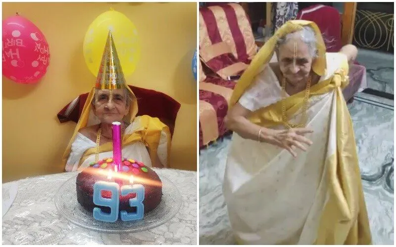 grandma dance and birthday bash viral video