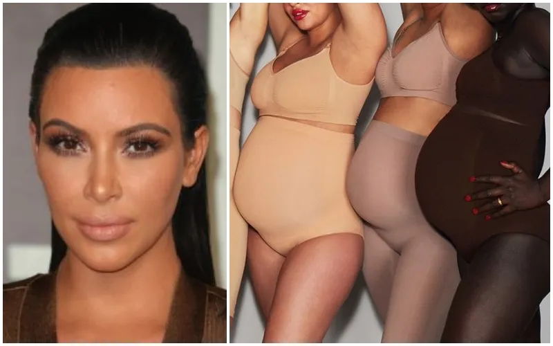 Kim Kardashian Skims, Kim Kardashian Maternity Shapewear, SKIMS