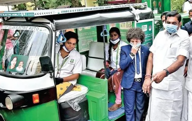 electric auto-rickshaws
