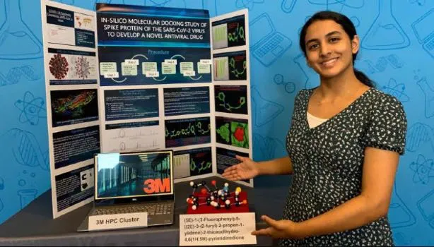 Anika Chebrolu wins 3M Scientist Challenge