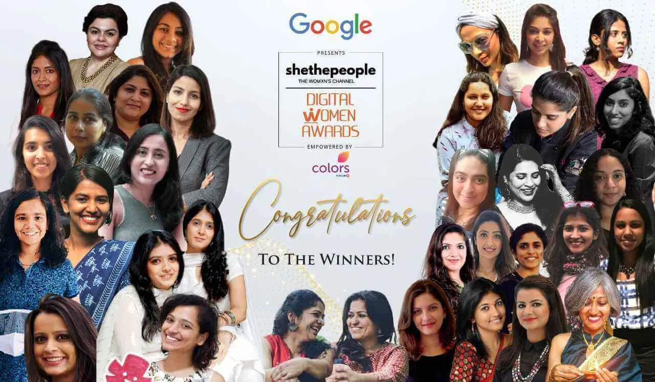 Digital Women Awards winners