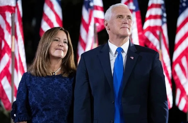 US Vice President Mike Pence Wife Karen Vaccinated