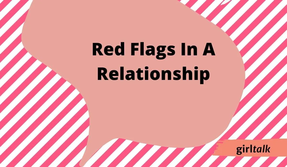 red flags in a relationship