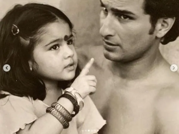 Sara Ali Khan childhood pics