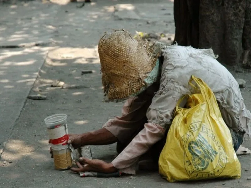 beggar in Jammu and Kashmir