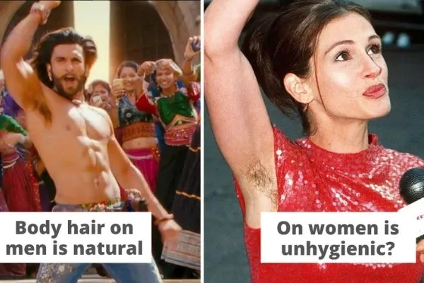 body hair removal ads, Body hair on women, dirty woman