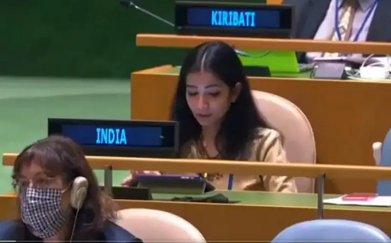 India at 76th UNGA ,Who Is Sneha Dubey, Sneha Dubey UN speech