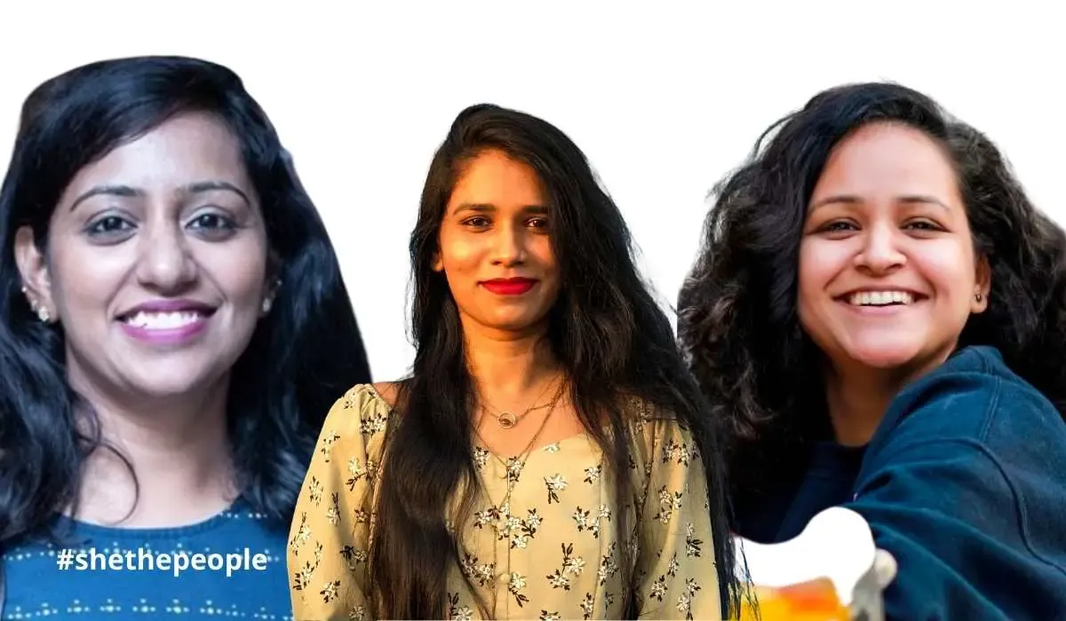 Indian women entrepreneurs madhuri balodi, anjalee das, harini sivakumar earth rhythm