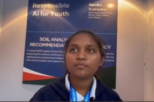 teen develops AI tool, Nandani Kushwaha Artificial Intelligence