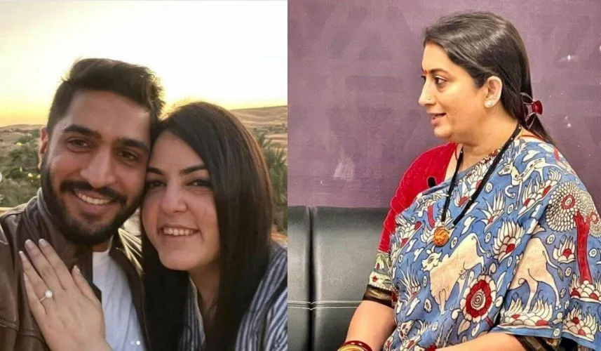 Smriti Irani daughter engaged, Smriti Irani Becomes Saas