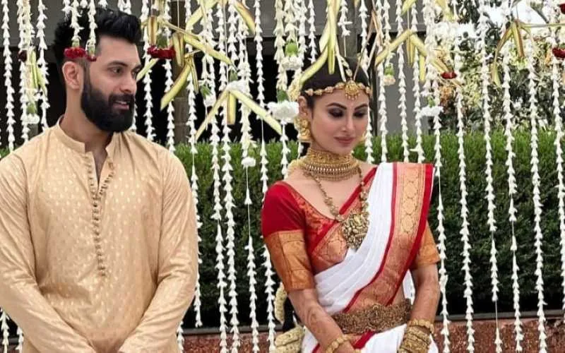 Mouni Roy Suraj Nambiar Wedding: Couple Ties Knot In A South Indian Ceremony