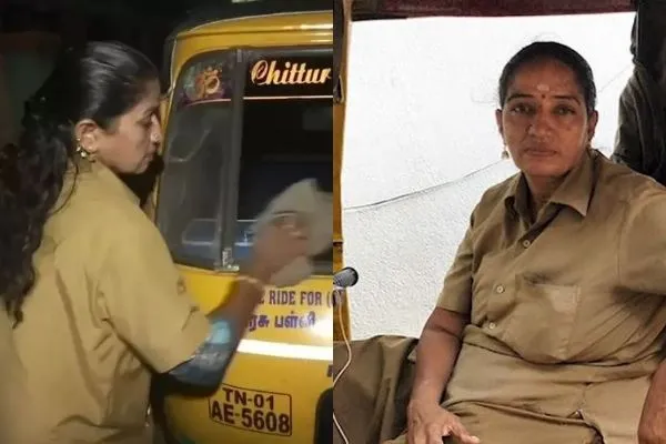 Chennai Woman Autorickshaw driver