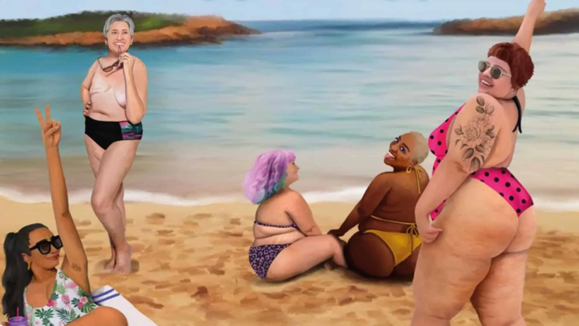 spain beach body, Spanish Beach Body Campaign Controversy