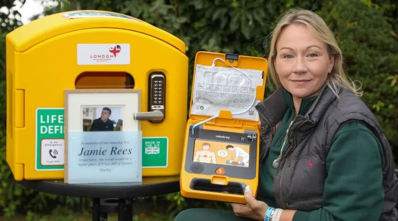 UK Mom Installs Defibrillators
