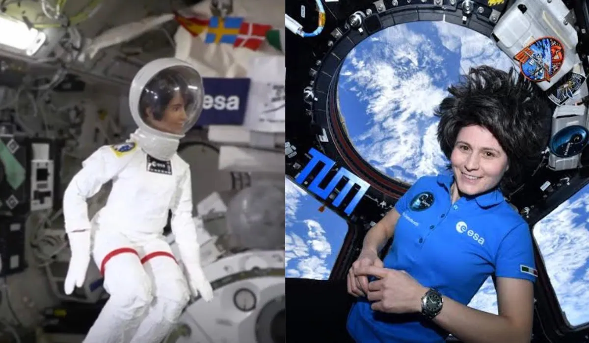 Astronaut Barbie In Space