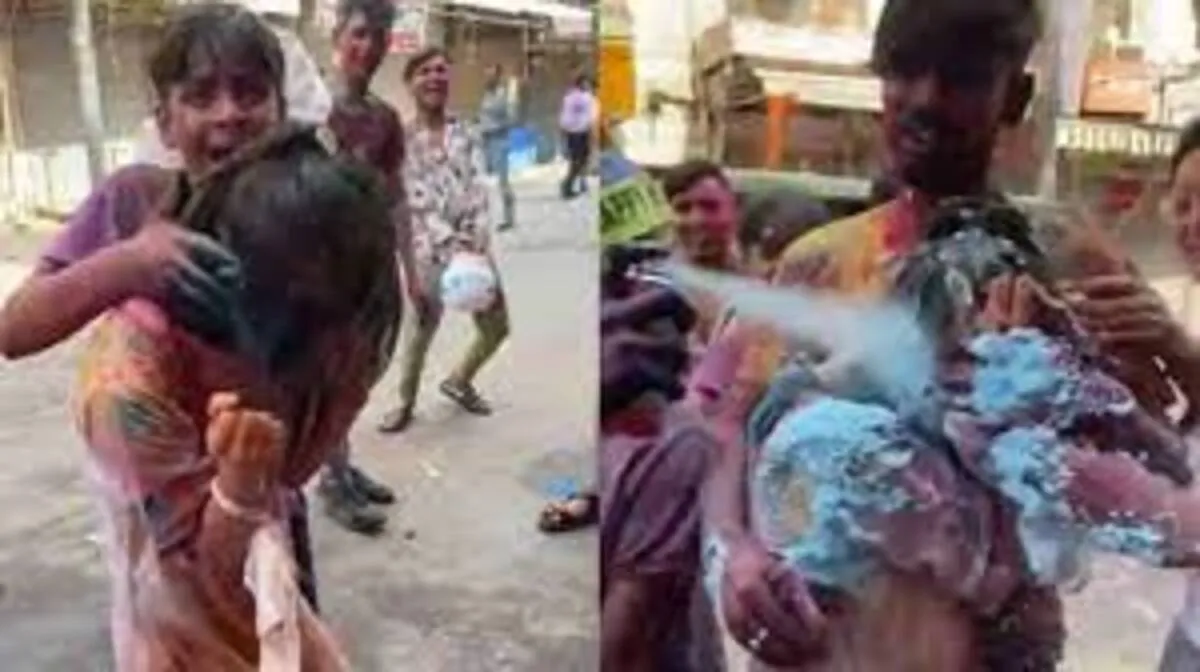 Japanese Woman Harassed On Holi In Delhi, Video Goes Viral
